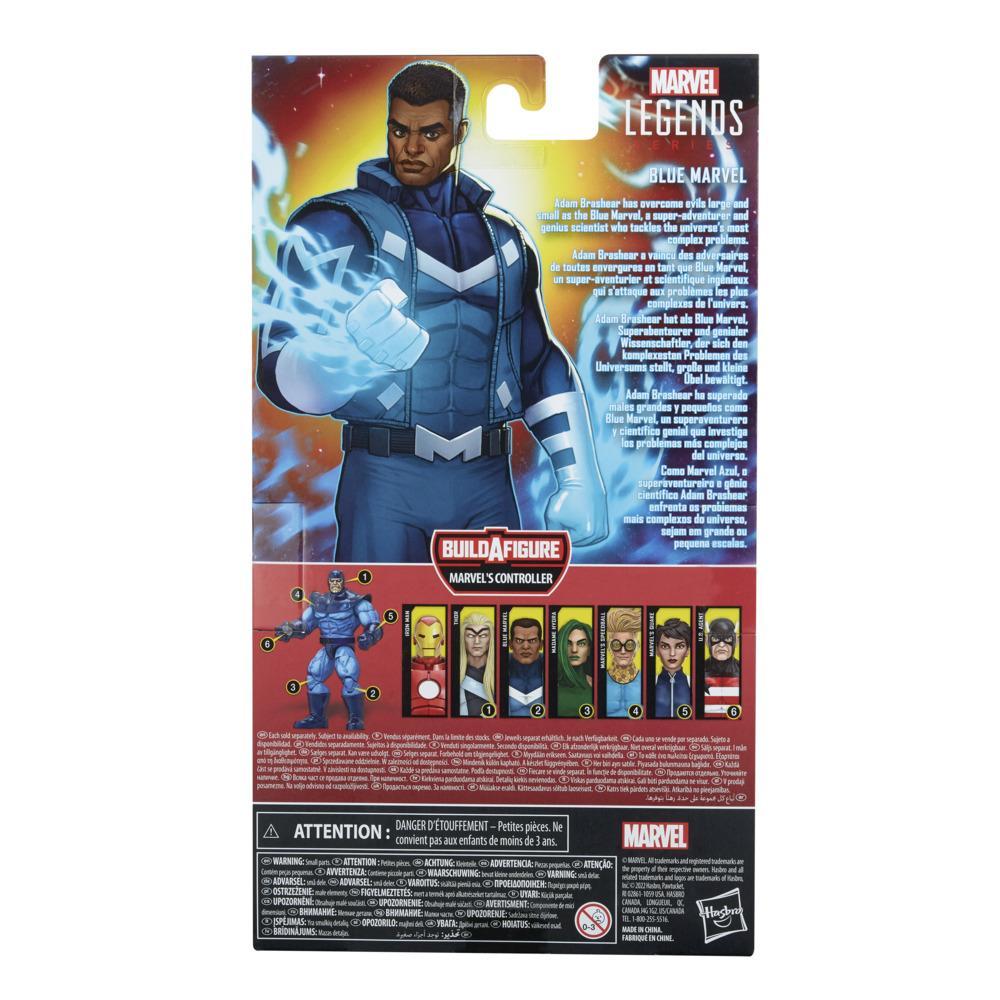 Marvel Legends Series Blue Marvel Action Figure 6-inch Collectible Toy, 4 Accessories