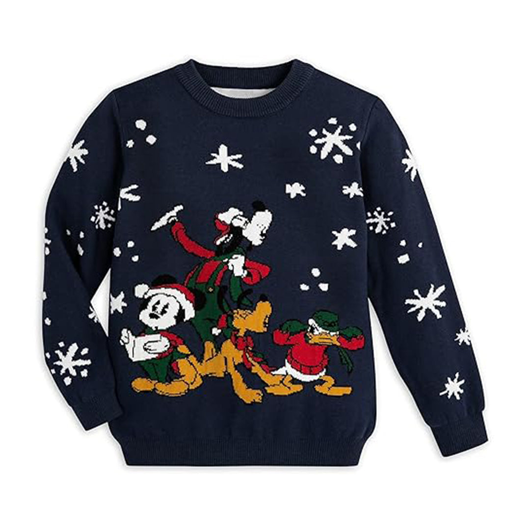 Disney Mickey Mouse and Friends Holiday Sweater for Kids