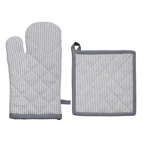 Oven Glove and Pot Holder Set