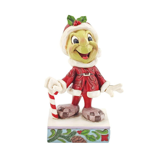 Figure Jiminy As Santa - Disney Traditions