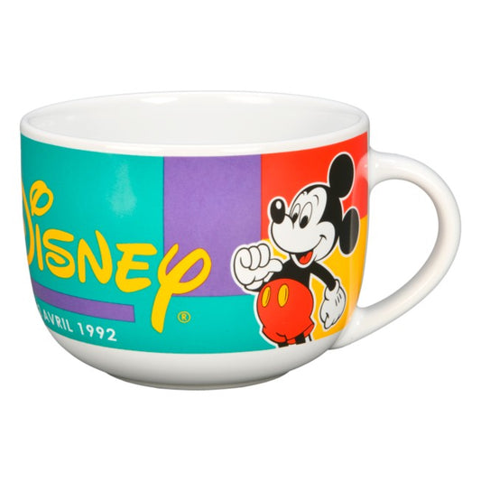 Original Disneyland Paris ‘Euro Disney’ Mickey Mouse Mug • Tea/Coffee Cup, Never Used