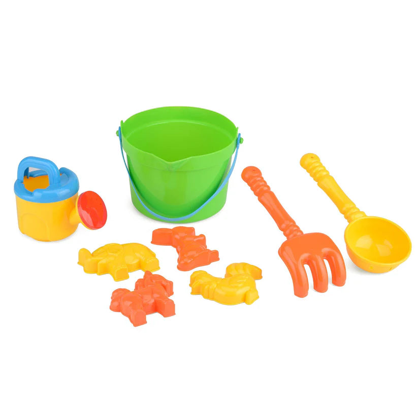 Yello Round Bucket 9 Piece Set: Assorted