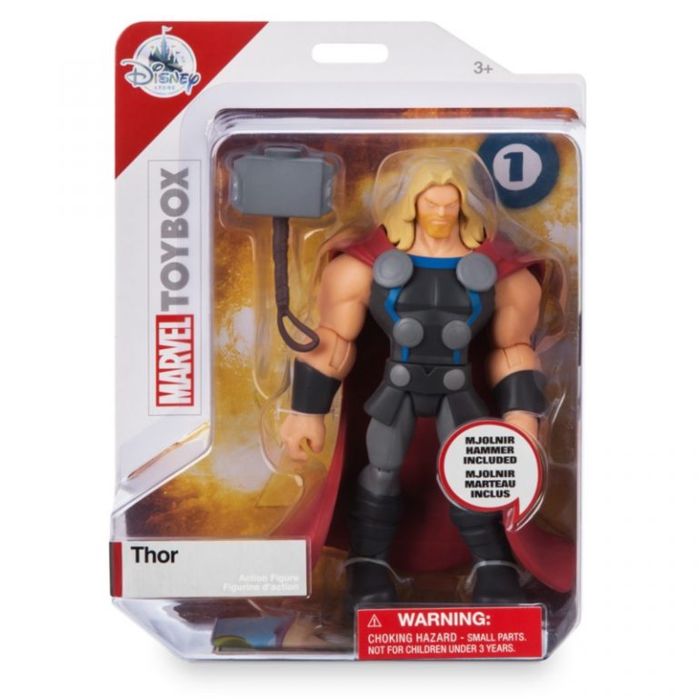 Articulated Thor Figurine Marvel Toybox Disney New Collection