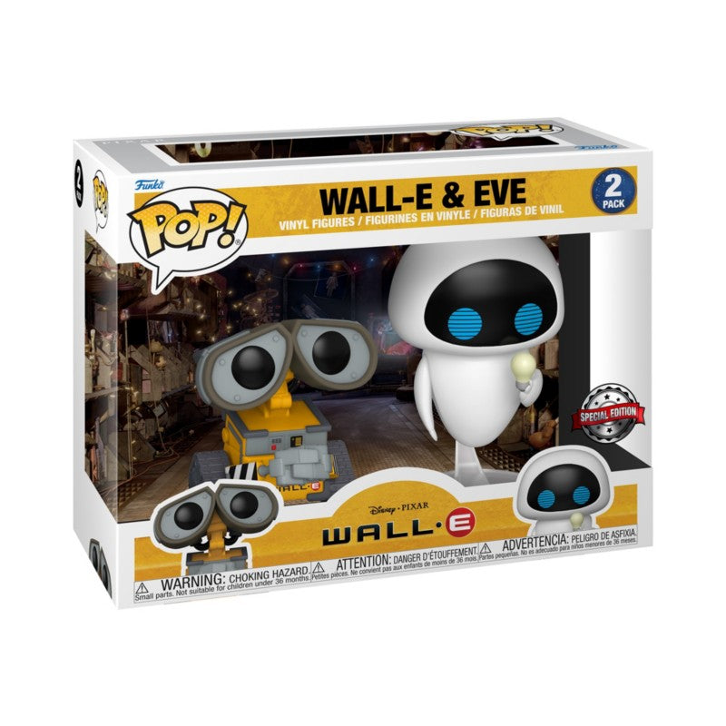 Funko WALL-E وEVE Pop! طبعة خاصة الفينيل