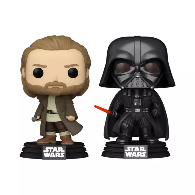 Funko Obi-Wan Kenobi and Darth Vader Pop! Vinyl Figure Set