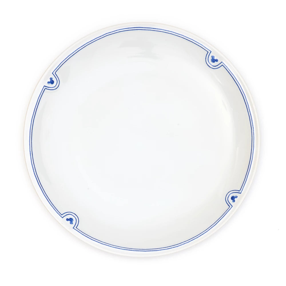 Mickey Mouse Blue Pattern Dinner Plate