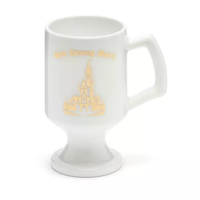 Walt Disney World 50th Anniversary Glass Milk Mug