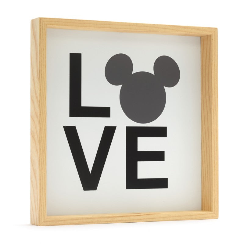 Disney novelties ☆ Mickey Mouse – LOVE wall decoration – Homestead collection