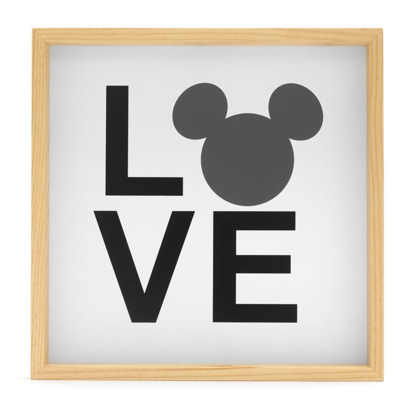 Disney novelties ☆ Mickey Mouse – LOVE wall decoration – Homestead collection