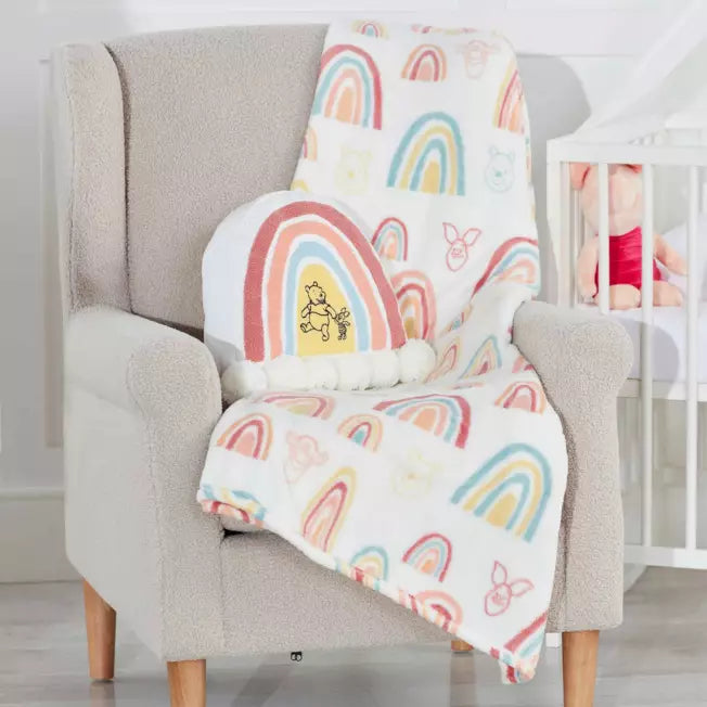 Winnie the Pooh Rainbow Cushion