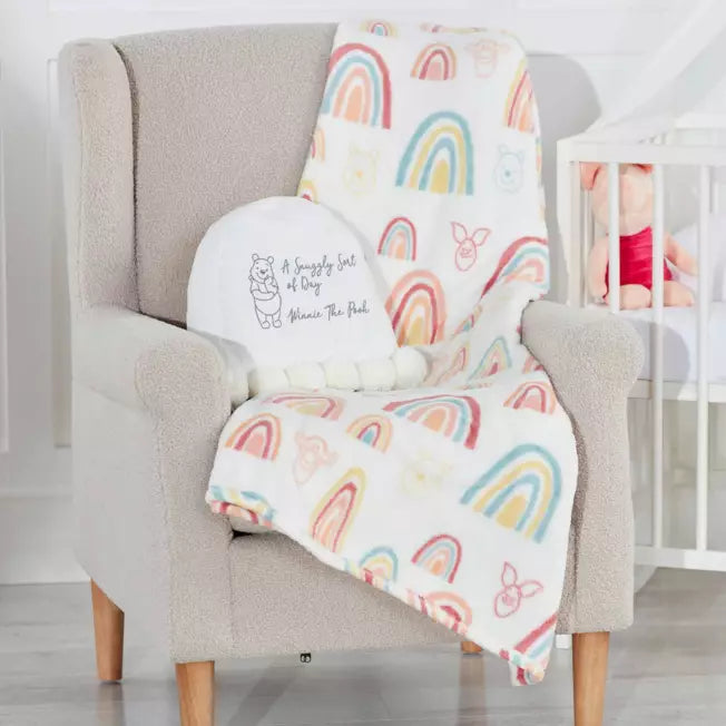 Winnie the Pooh Rainbow Cushion