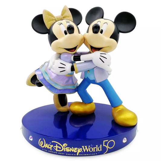 Walt Disney World 50th Anniversary Mickey and Minnie Mouse Ornament