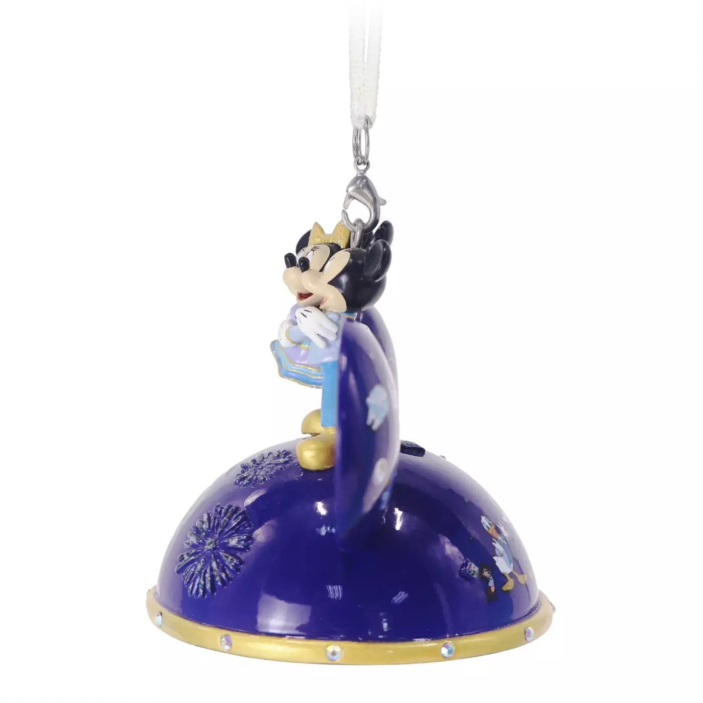 Walt Disney World 50th Anniversary Mickey and Minnie Mouse Light-Up Hanging Ornament