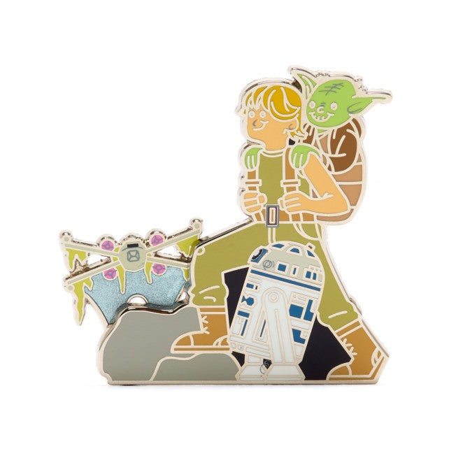 Pin Luke Skywalker y sus amigos, Star Wars gran venta Disney