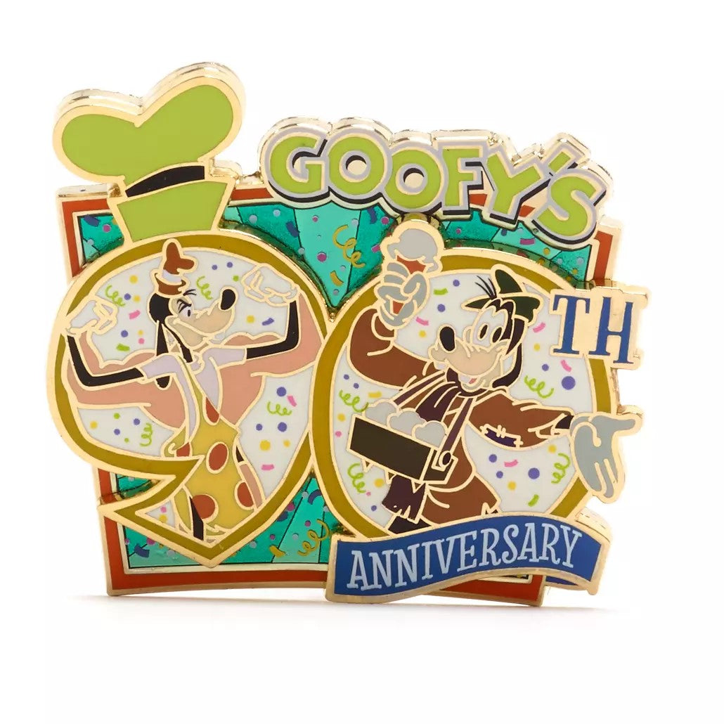 Goofy 90th Anniversary Pin