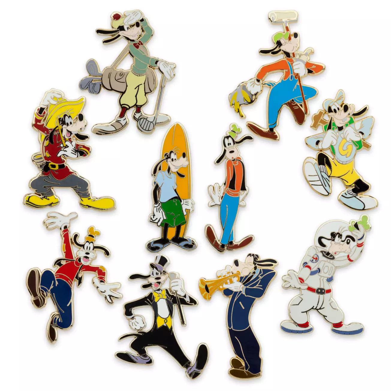 Disney Store Goofy 90th Anniversary Mystery Pin