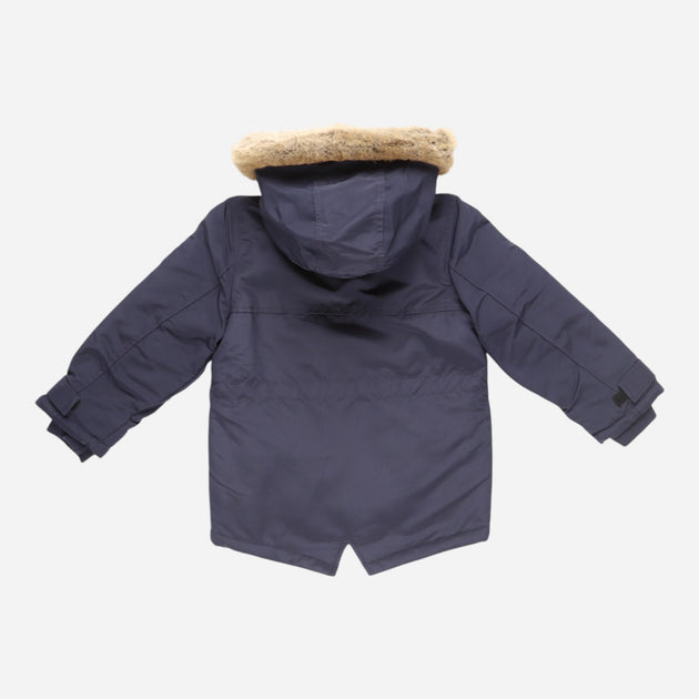 George Children's winter jacket for boys Dark blue