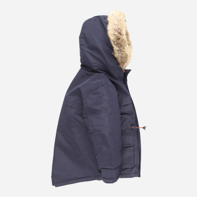 George Children's winter jacket for boys Dark blue