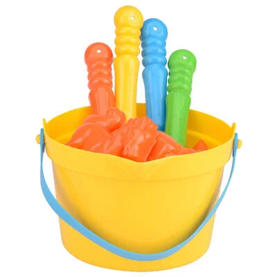 Yello Round Bucket 9 Piece Set: Assorted