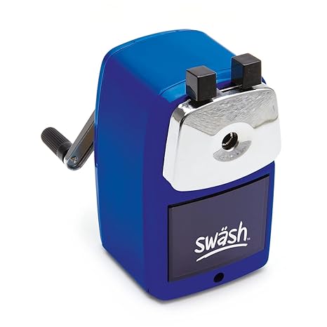 SwŠsh MMDS8 Metal Desktop Pencil Sharpener ? For Pencil Types up to 8mm