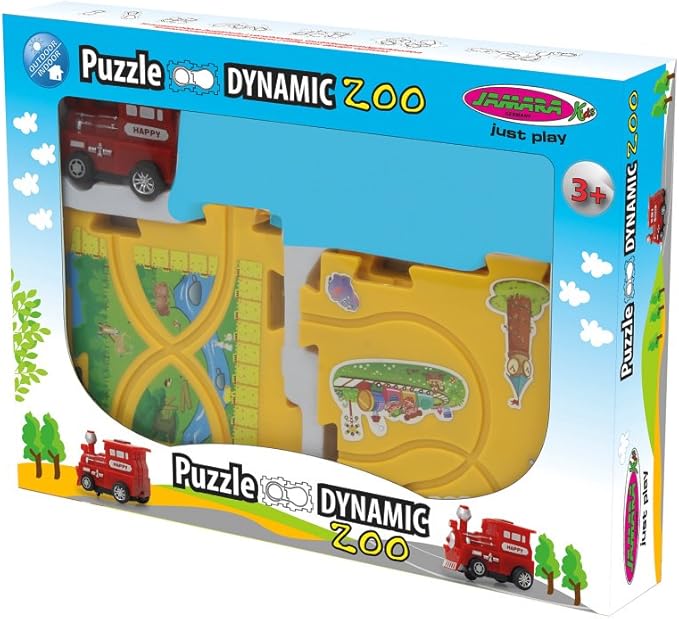 Jamara Train Dynamic Zoo Puzzle