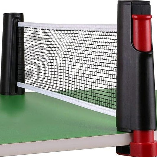Catch the Ping Pong Fever: Foldable & Adjustable Net Set for Table Tennis Thrills