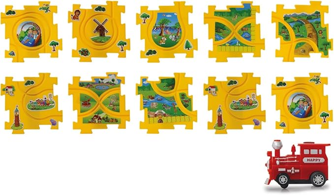 Jamara Train Dynamic Zoo Puzzle