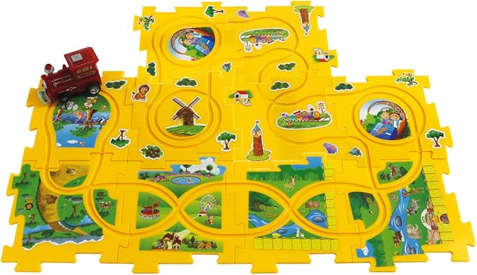 Jamara Train Dynamic Zoo Puzzle