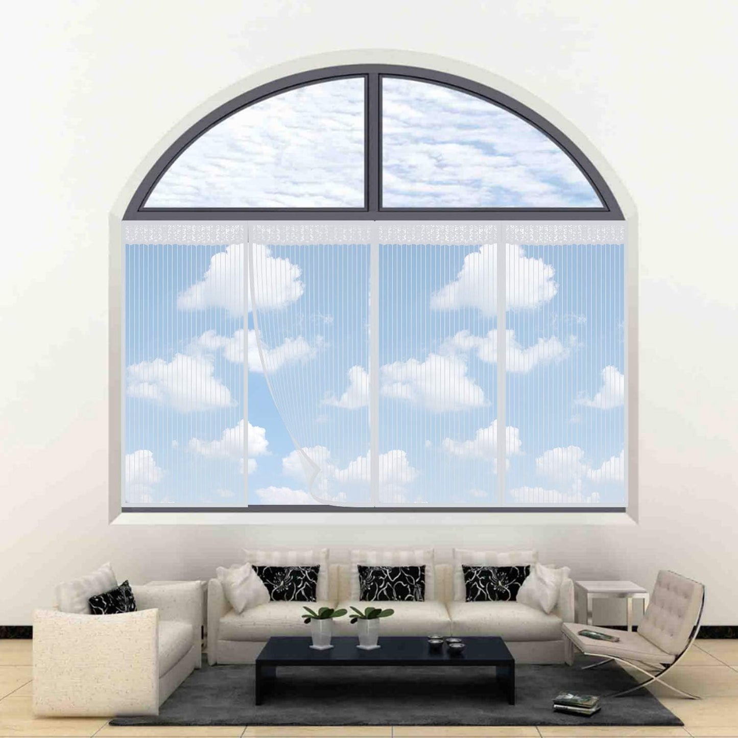 Magnatic insects Screen Window by Anpro