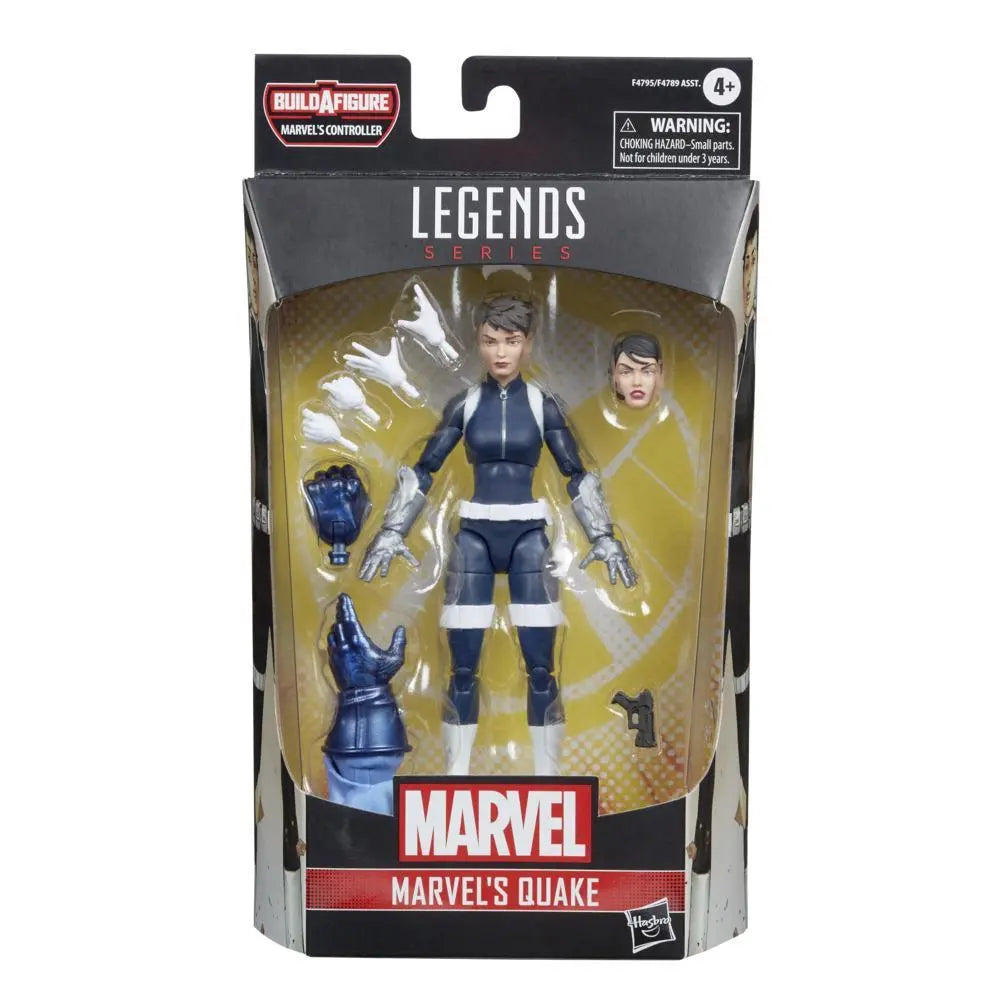 Marvel Legends Series Marvel’s Quake Action Figure 6-inch Collectible Toy, 5 Accessories