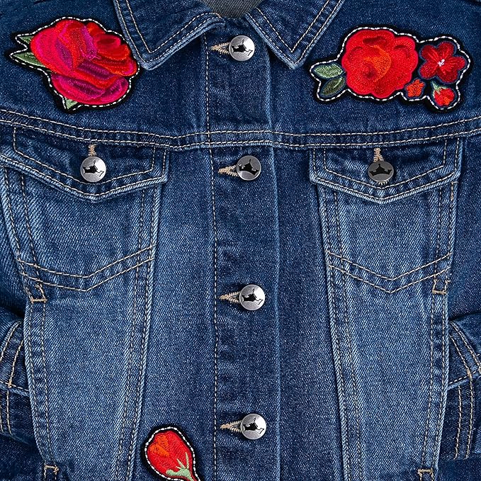 Disney Inspired by Belle – Beauty and the Beast ily 4EVER Denim Jacket for Girls - S Size