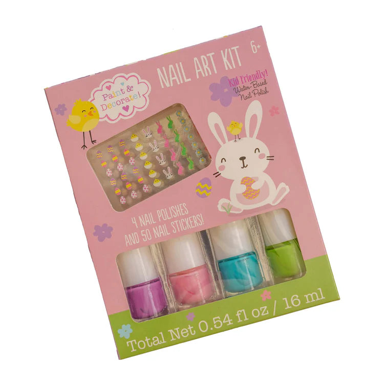 Nail art kit for girls ages