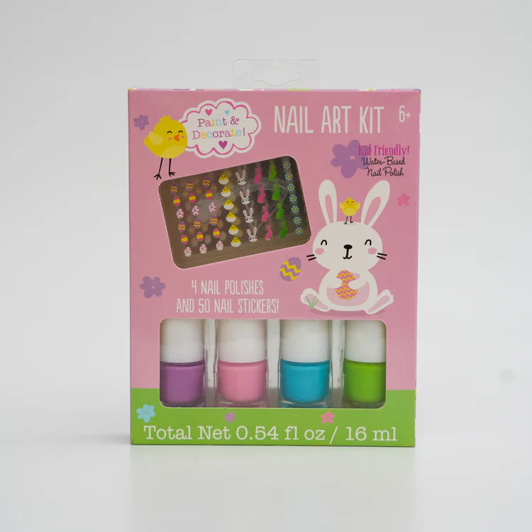 Nail art kit for girls ages