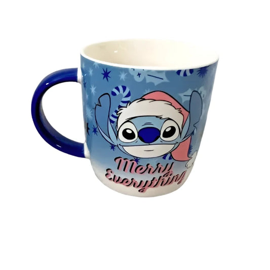 Disney Lilo & STITCH & Angel Christmas Ceramic Mug