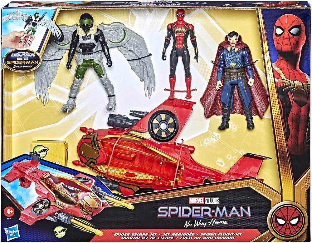 Marvel spider man escape jet