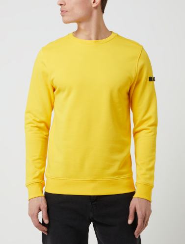 National Geographic Sweatshirt with logo in yellow