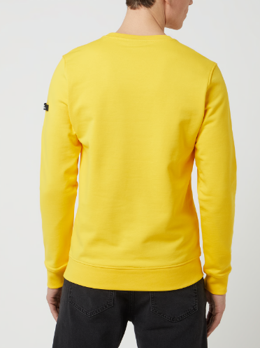 National Geographic Sweatshirt with logo in yellow