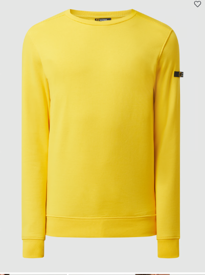 National Geographic Sweatshirt with logo in yellow