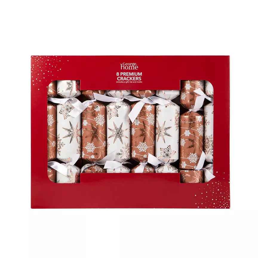 Rose Gold-Tone Christmas Crackers