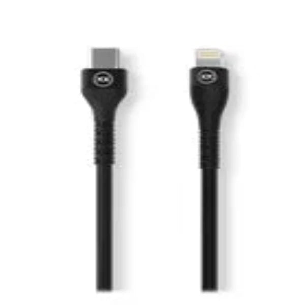 Mixx Ultra Durable Cable USB Type C to Lightning – Black 1.2m