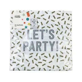 George Home Lets Party Napkins