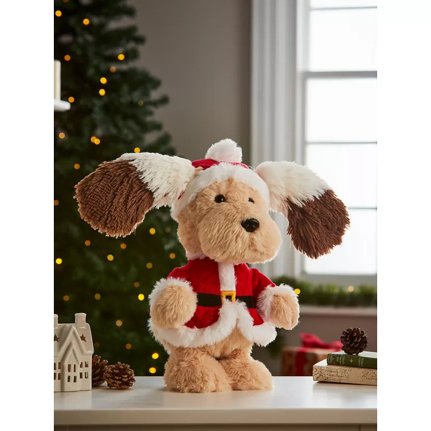 George Home Christmas Animated Dancing Puppy