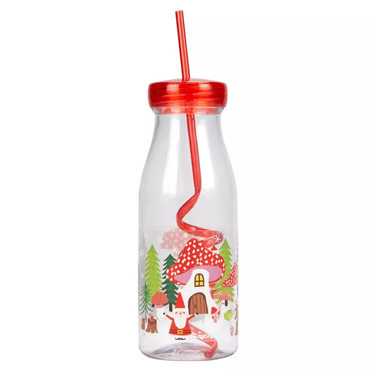 George Home Christmas Milk Bottle