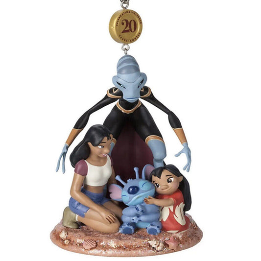 Lilo and Stitch 20th anniversary Disney sketchbook ornament