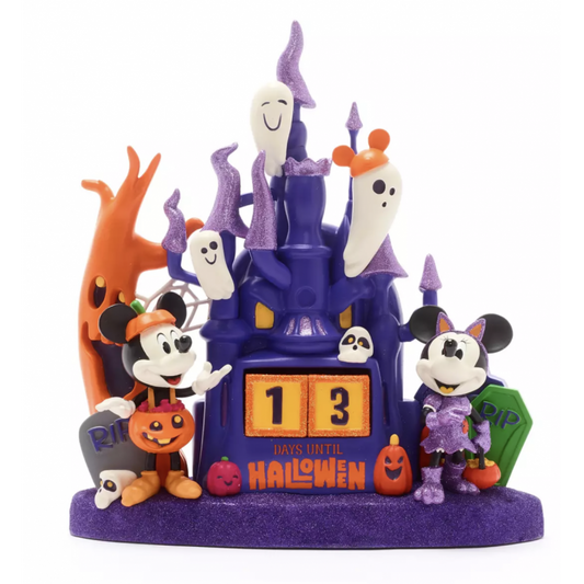 Disney Mickey and Minnie Halloween 30-Day Countdown Calendar