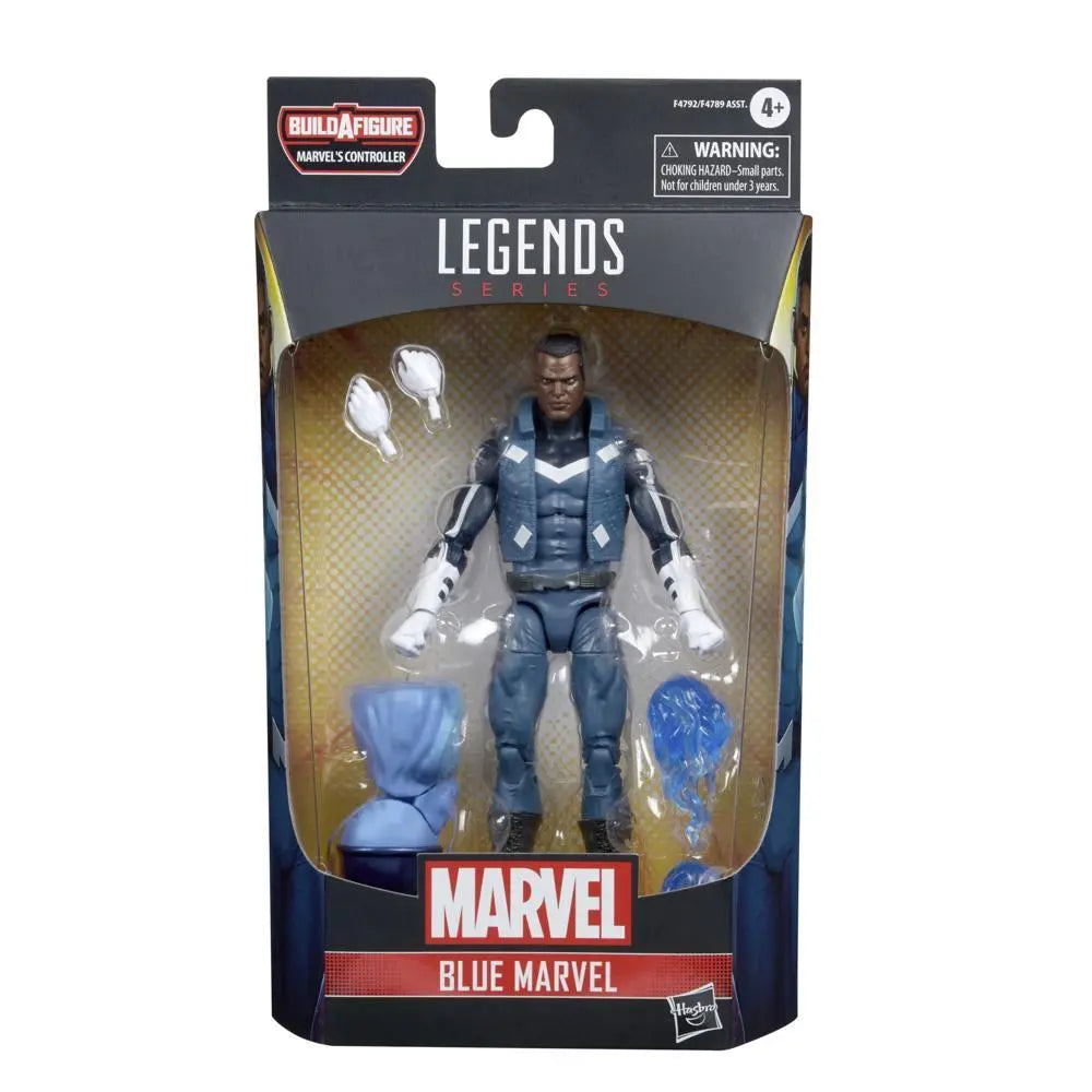 Marvel Legends Series Blue Marvel Action Figure 6-inch Collectible Toy, 4 Accessories