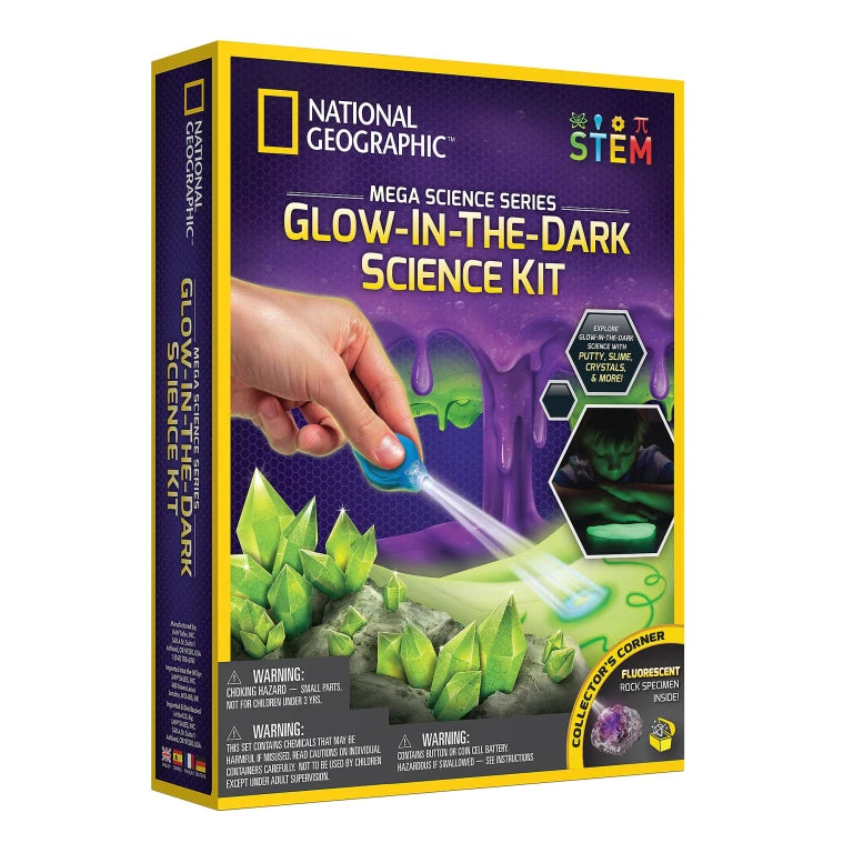 Bandai National Geographic Glow-In-The-Dark Science Kit